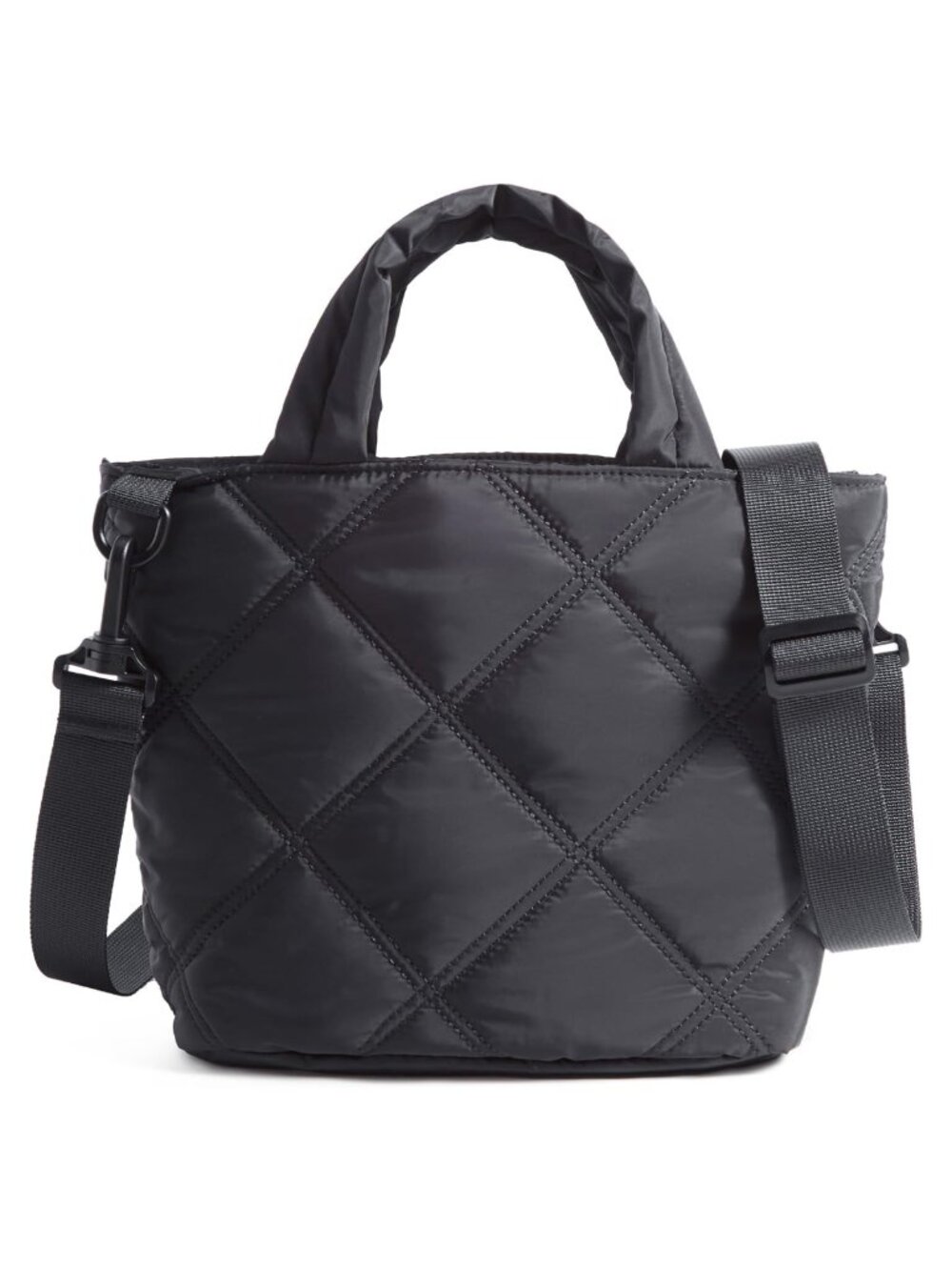 Nylon Crossbody Bag Lightweight Quilted Puffer Tote Purse Travel